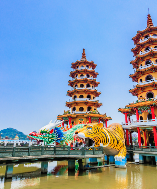THÁP LONG HỔ - ĐÀI LOAN
