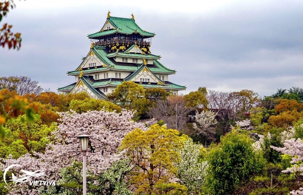 lau-dai-Osaka-nhat-ban Lâu đài Osaka